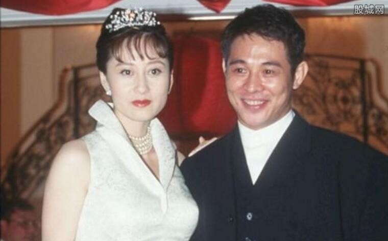 李连杰老婆利智 武打巨星的老婆也曾是个风云人物