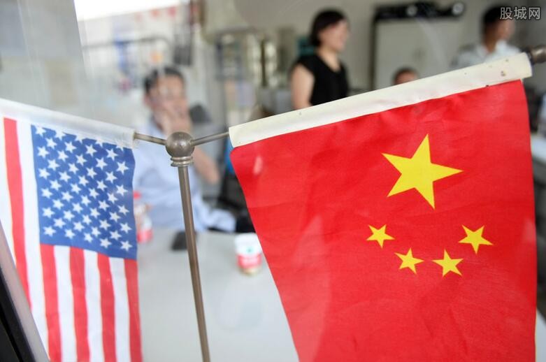 中美两国国旗