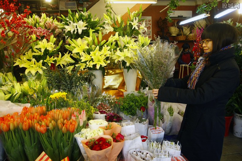 开鲜花店